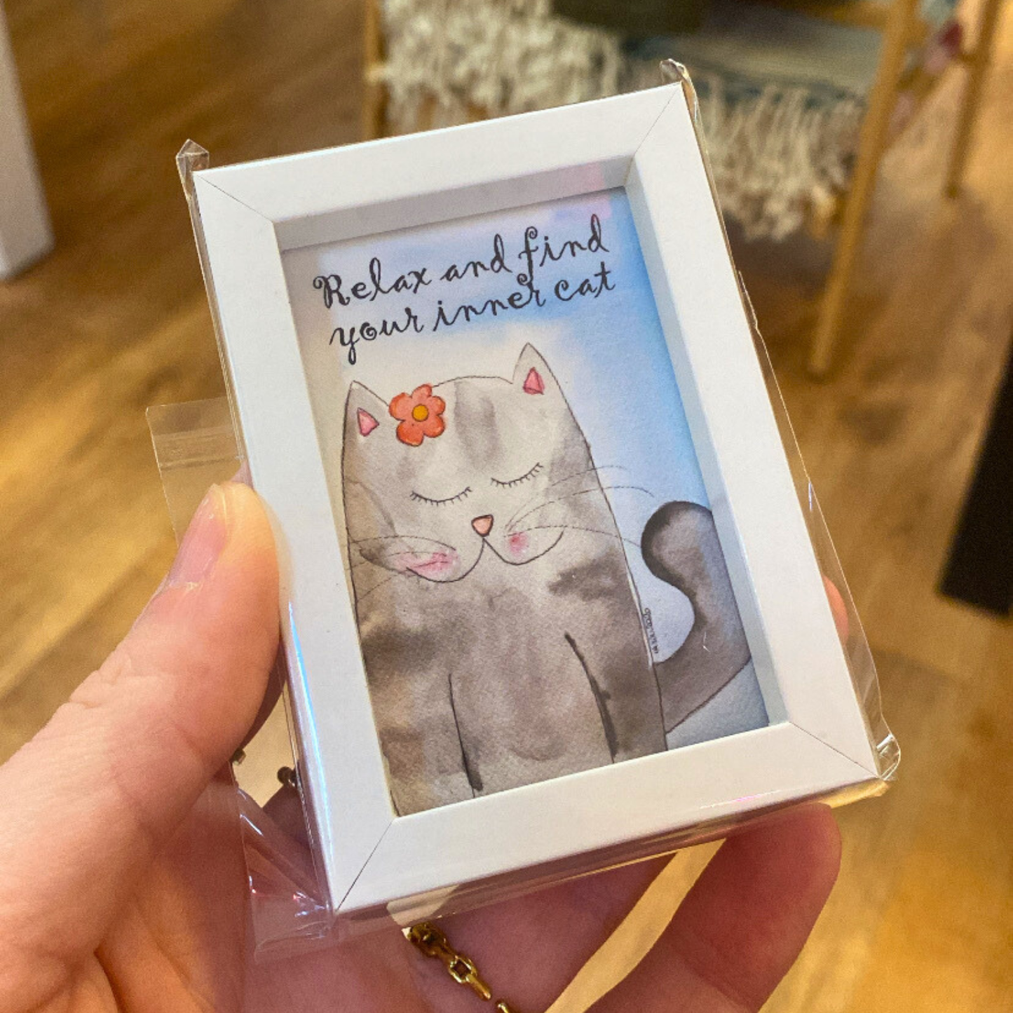 Inner cat - Gute Laune Minibild von Wuwu