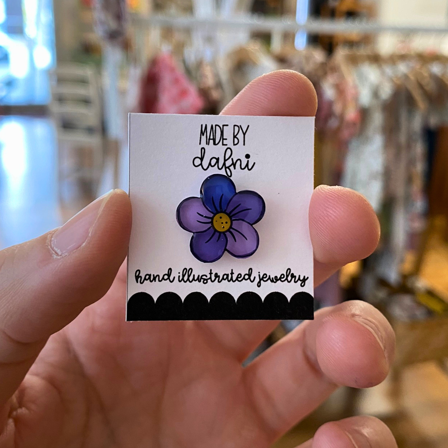 Pin Blume von madebydafni
