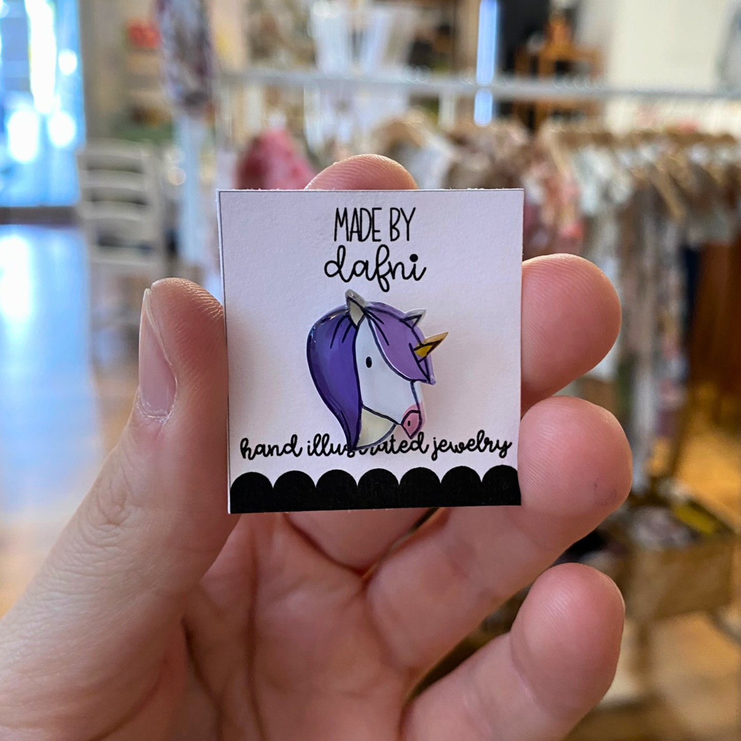Pin Einhorn von madebydafni