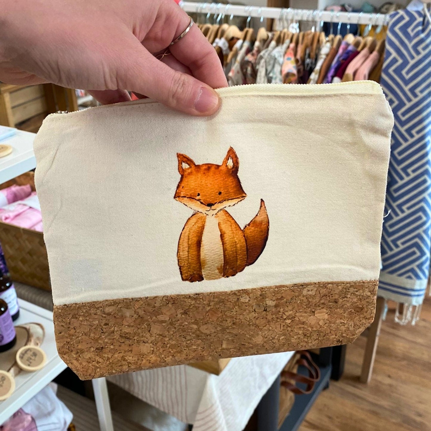 Stofftasche Fuchs von Christinas Kartenkunst