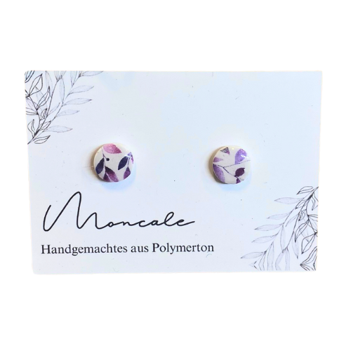 Ohrstecker aus Polymerton von Moncale