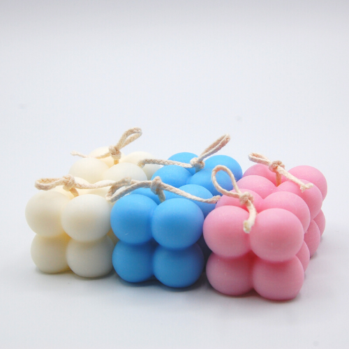 Pastell Bubble Kerzen