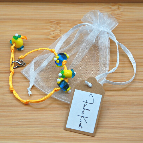 Glasperlen Armband