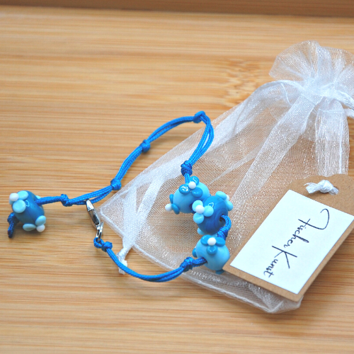Glasperlen Armband