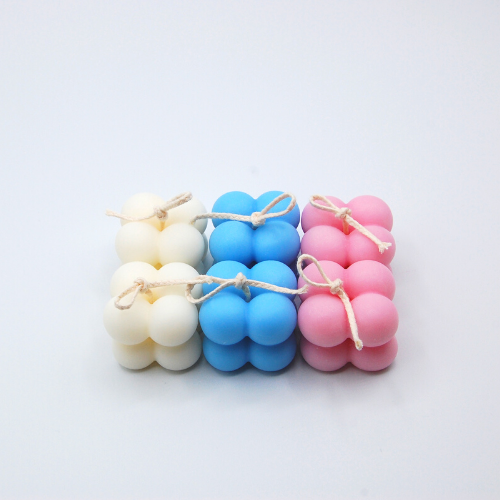Pastell Bubble Kerzen