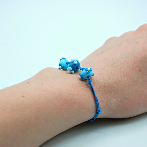 Glasperlen Armband
