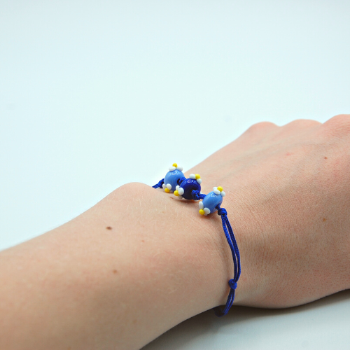 Glasperlen Armband