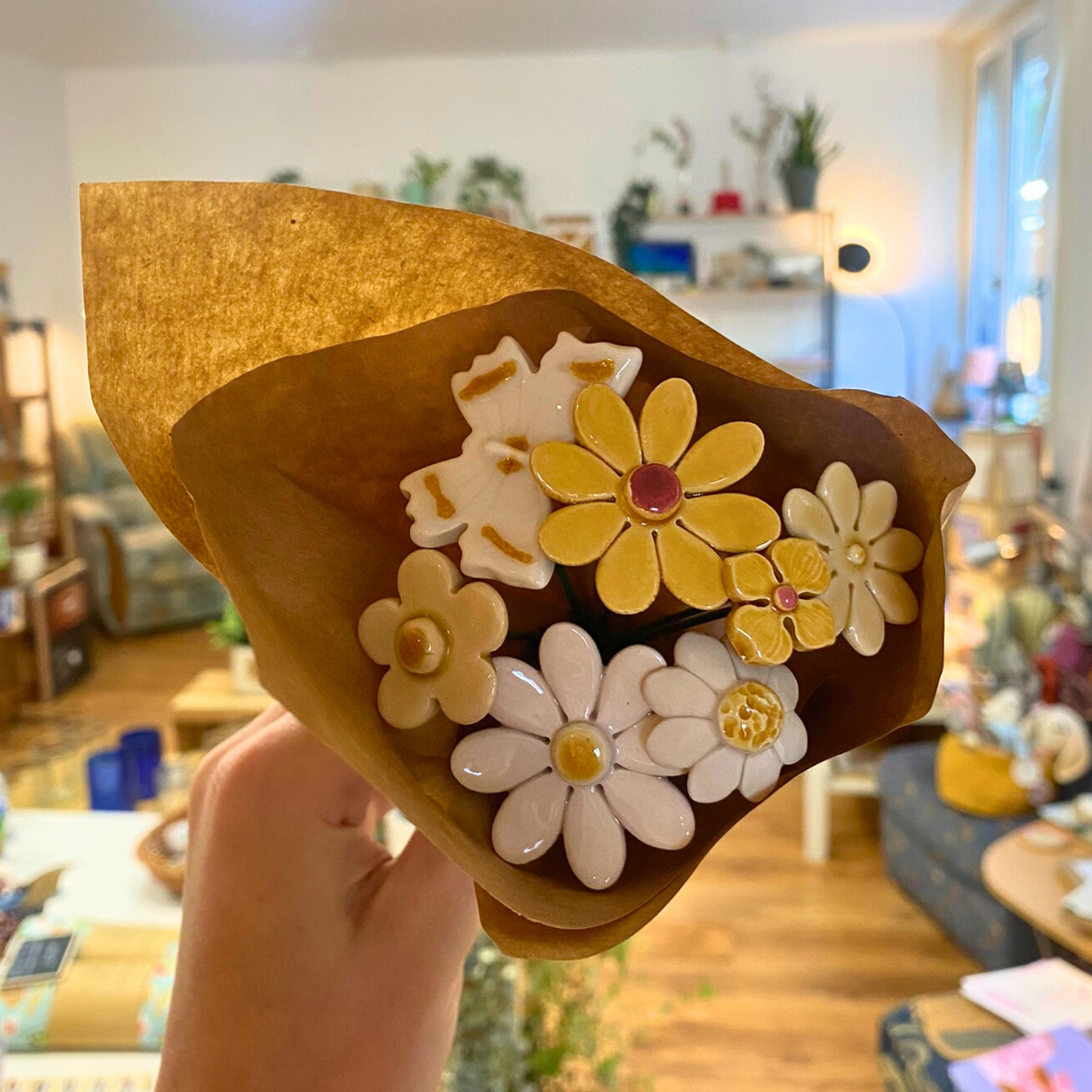 Keramik Blumen von Naturotheke