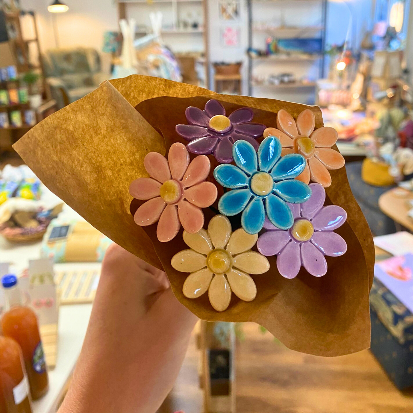 Keramik Blumen von Naturotheke