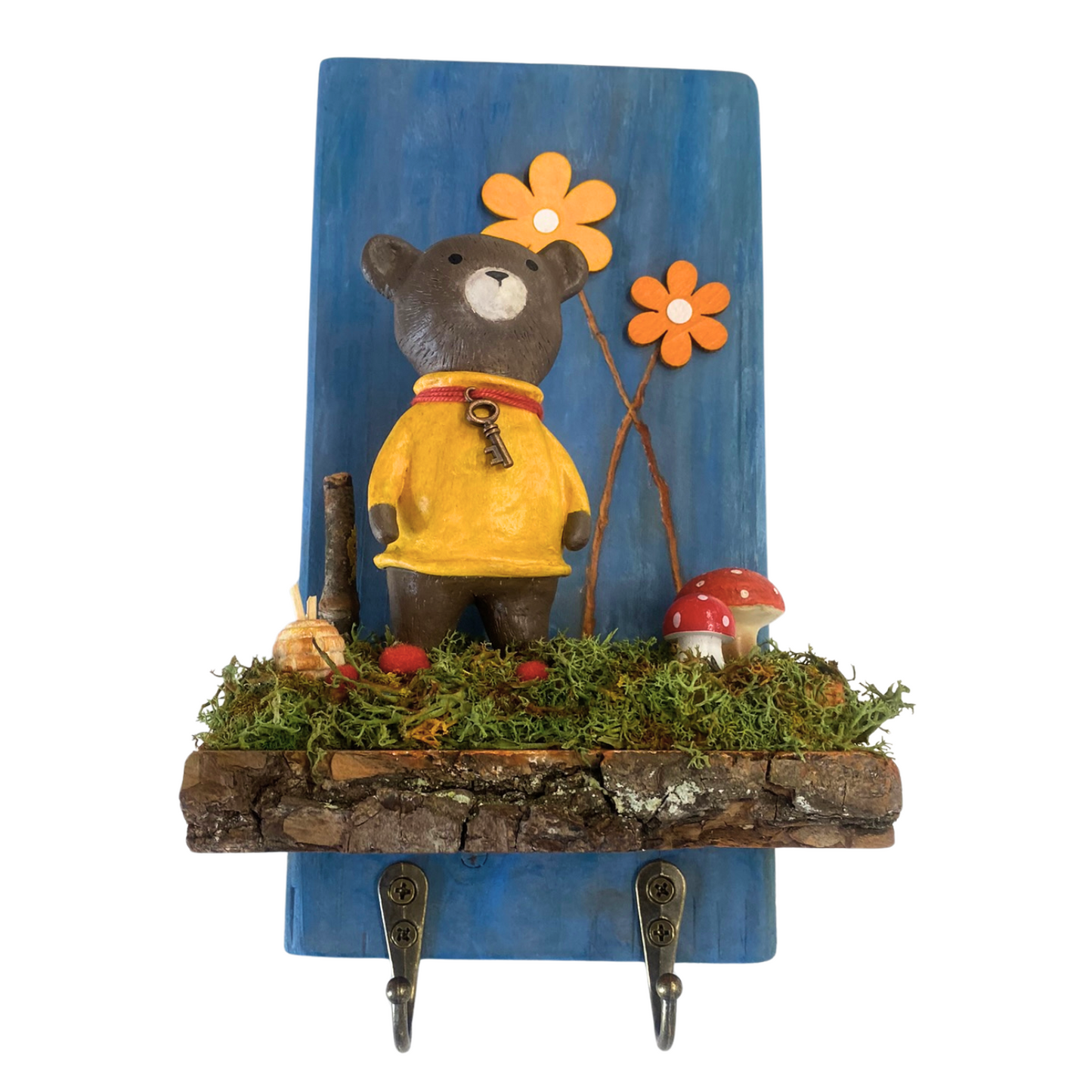 Wandhaken mit Tiermotiv – Handgemachtes Schlüsselbrett & Garderobe von Dr. Matachitos