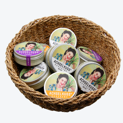 Achselkuss - natürliche Deocreme