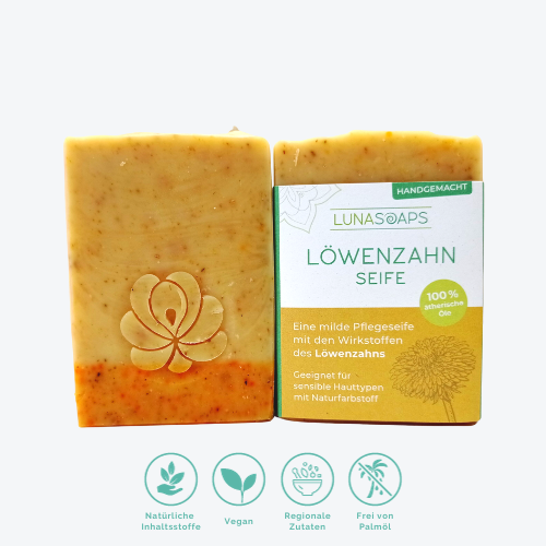 Lunasoaps - Naturseifen 100g aus natürlichen Rohstoffen