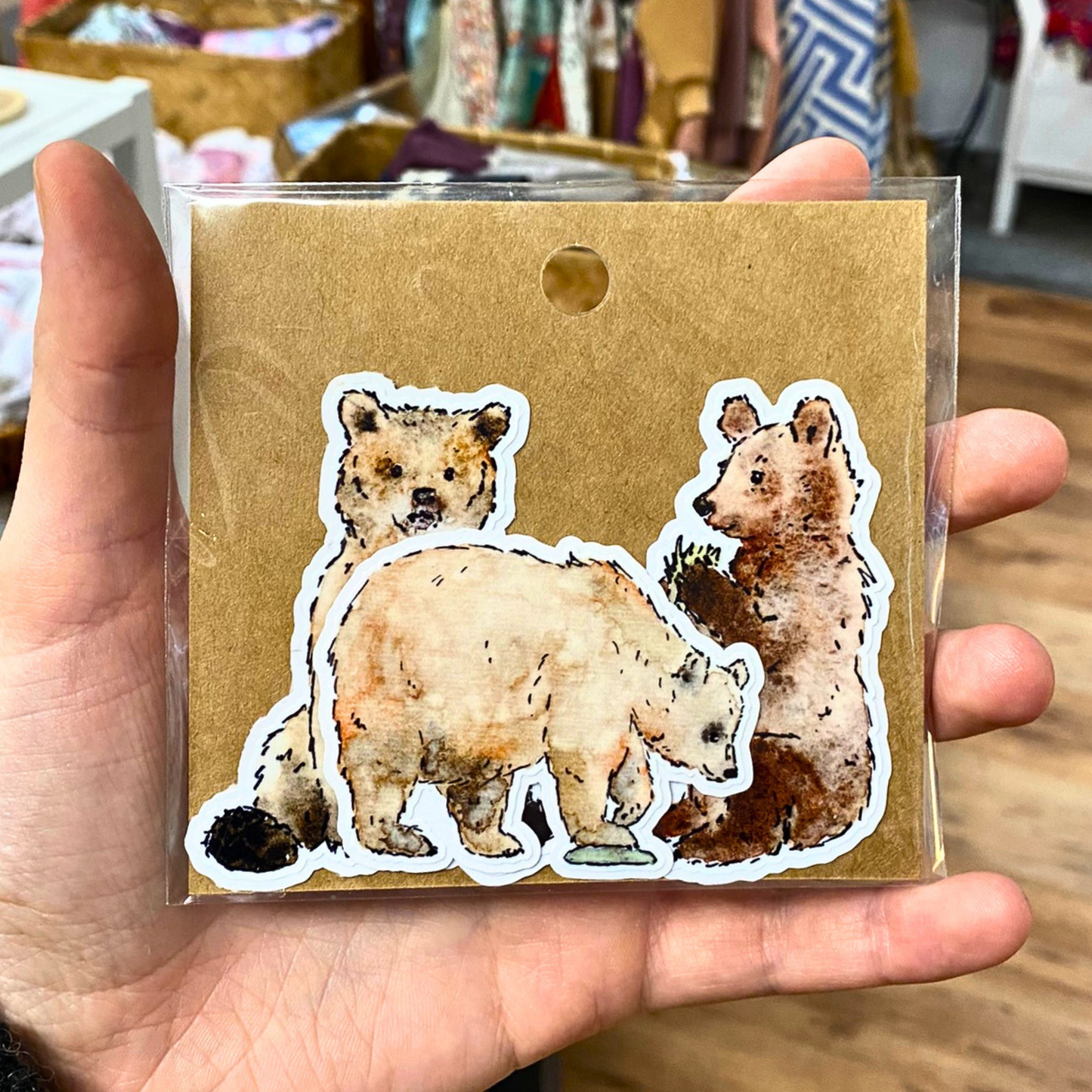 Bär Sticker von JT.art