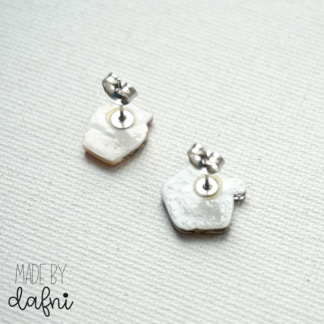 Ohrstecker Bär und Honig von madebydafni