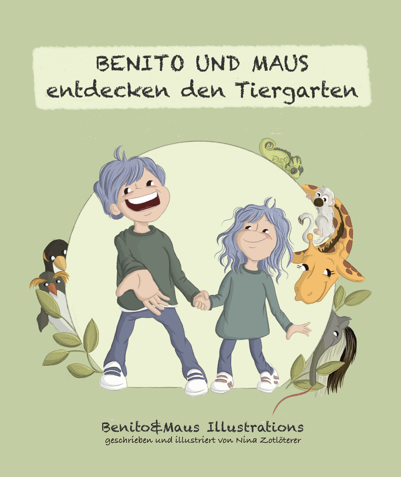 Kinderbuch: Benito und Maus entdecken den Tiergarten