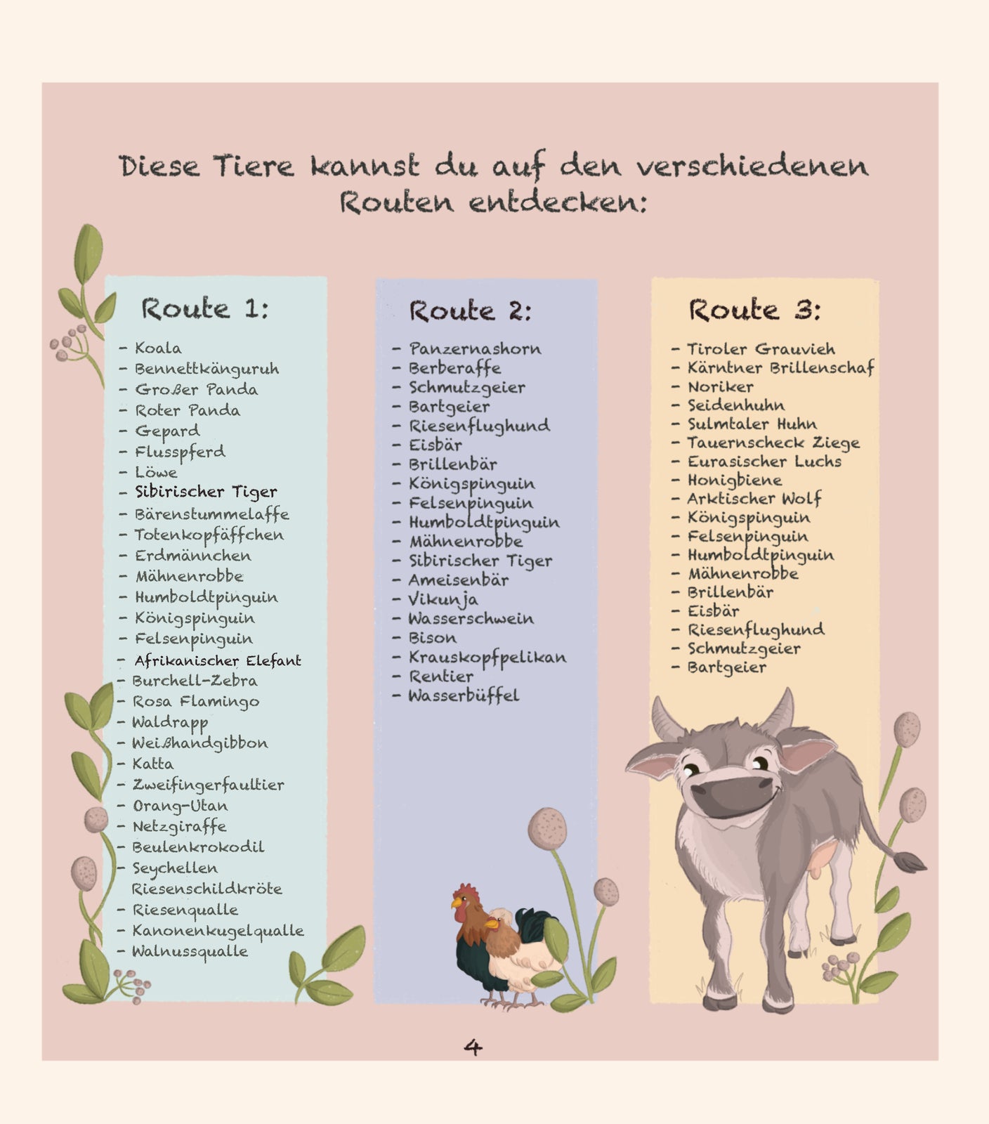 Kinderbuch: Benito und Maus entdecken den Tiergarten
