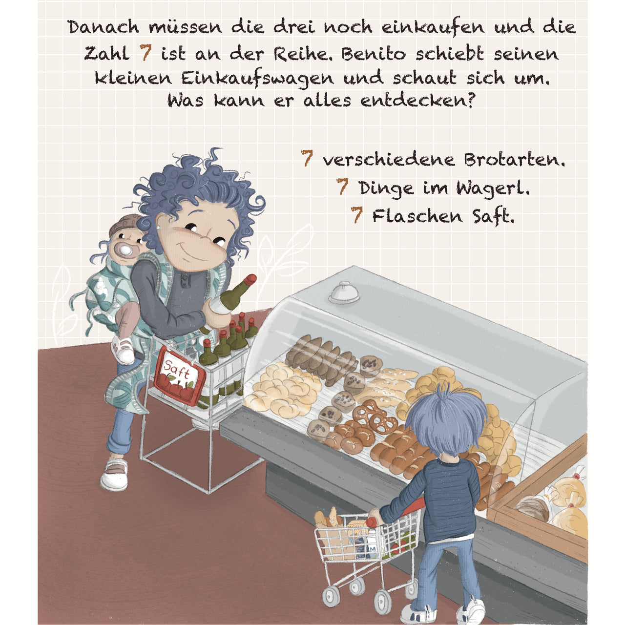 Kinderbuch: Benito zählt