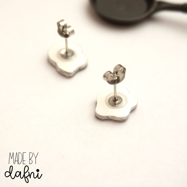 Ohrstecker Spiegeleier von madebydafni