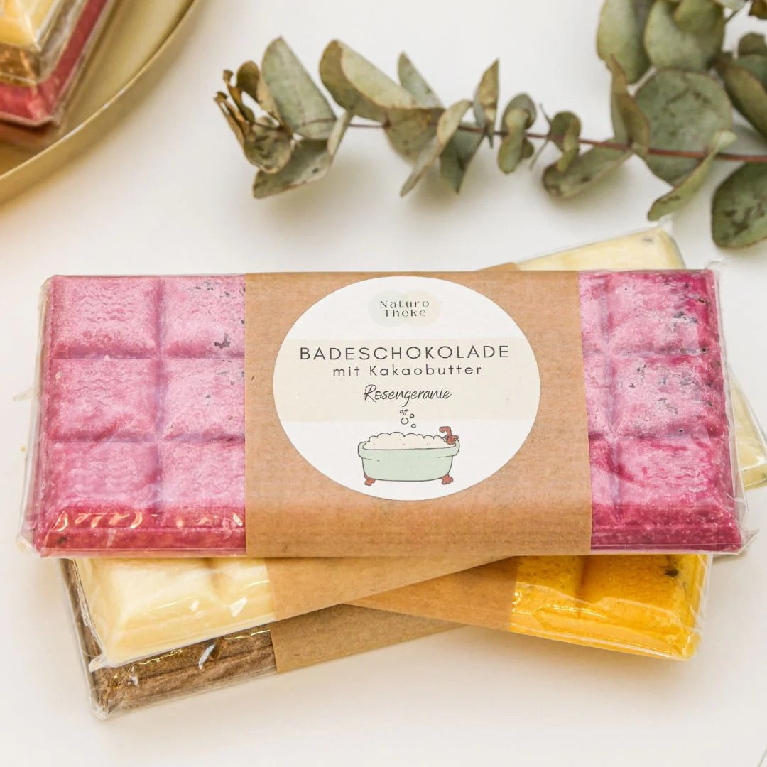 Badeschokolade Lavendel von Naturotheke