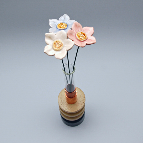 Kerzenständer und Vase