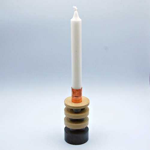 Kerzenständer und Vase