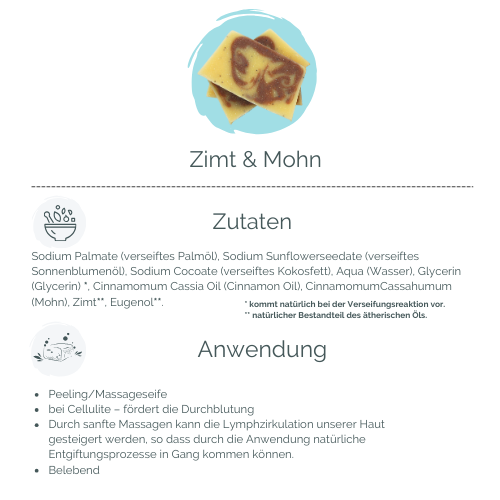 Olivia Natural - Naturseifen mit 100 % natürlichen ätherischen Ölen - 120 g