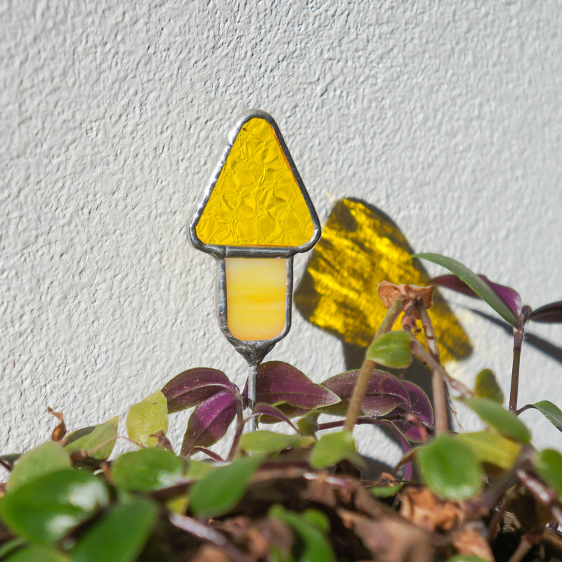 Pflanzenstecker aus Glas von Magpie Castle