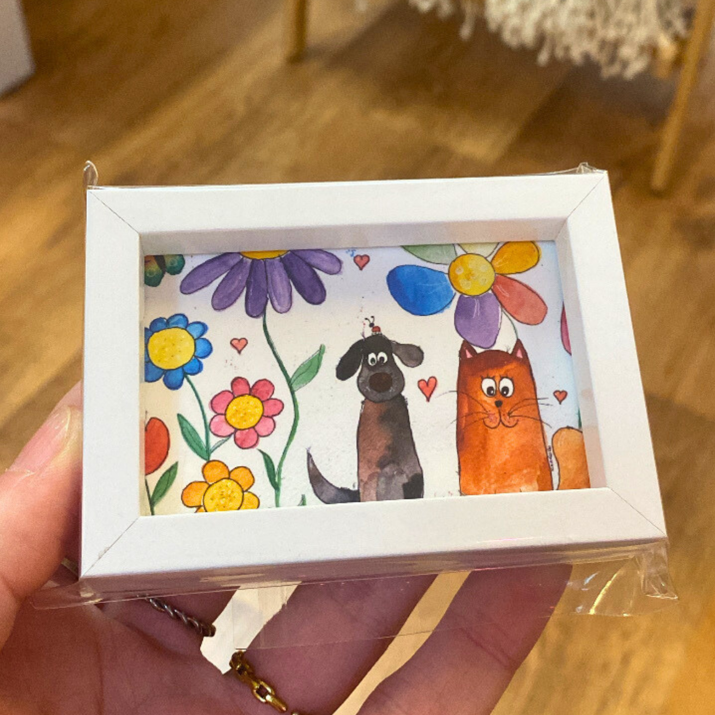Hundi und Katzi - Gute Laune Minibild von Wuwu