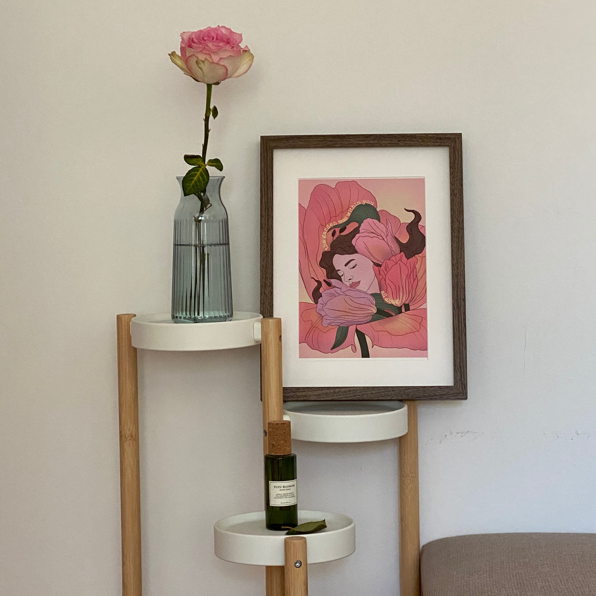 A4 Print - The Garden Within von Ayseratopia