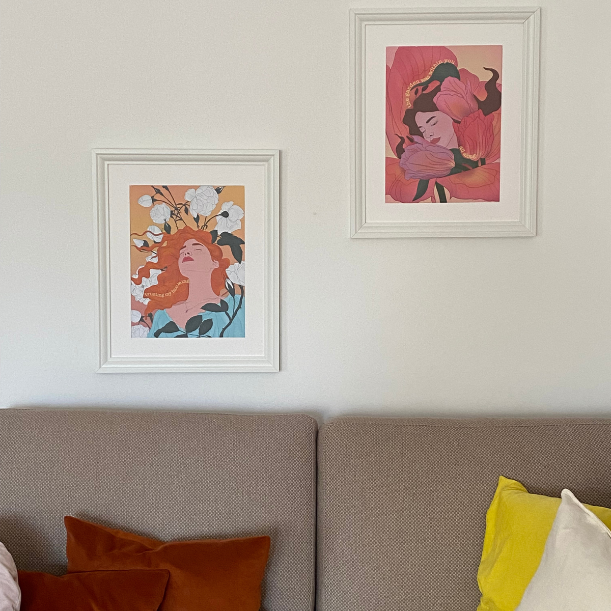 A4 Print - The Garden Within von Ayseratopia