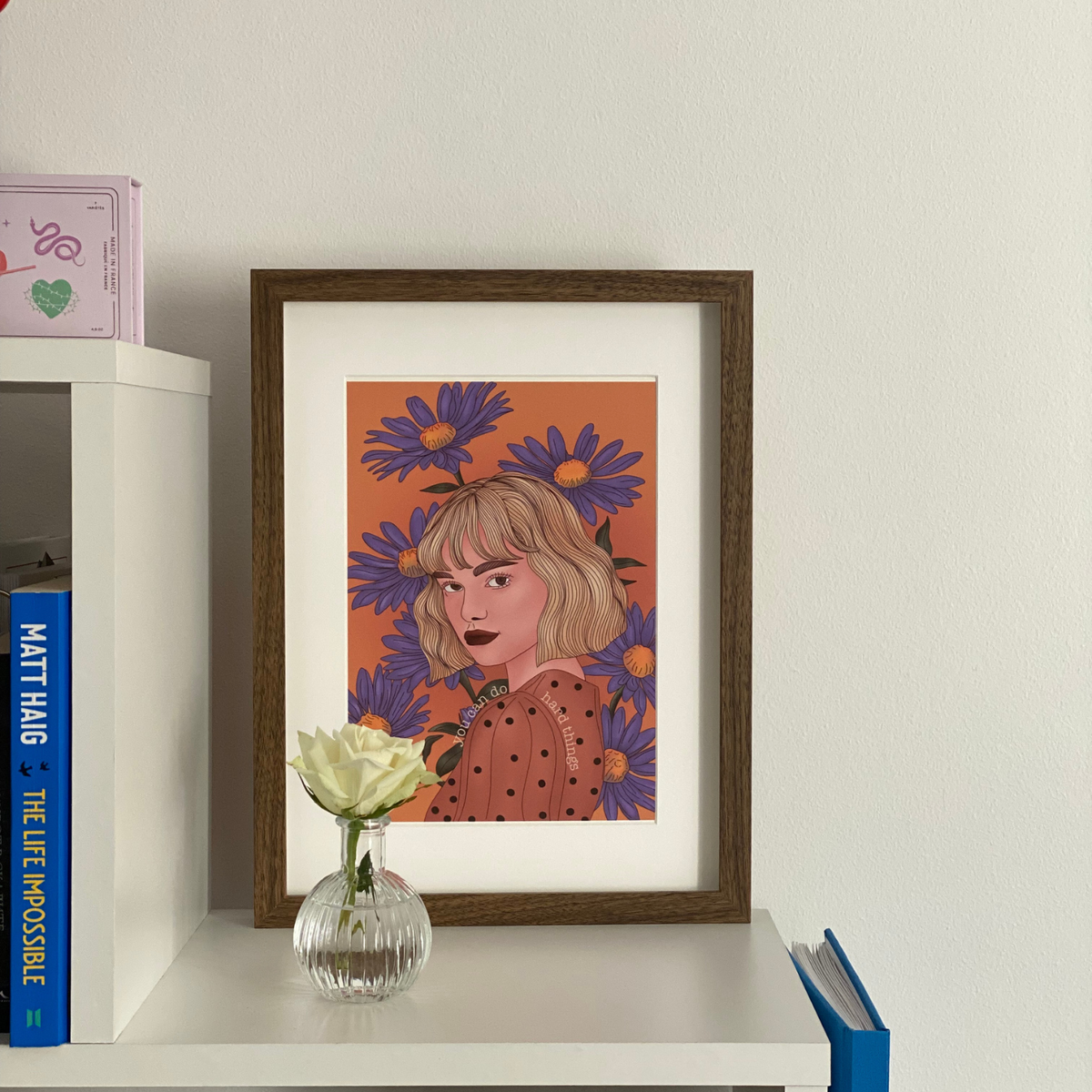 A4 Print - You Can Do Hard Things von Ayseratopia