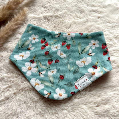 Wendehalstuch Bio Blumen von LAROAH