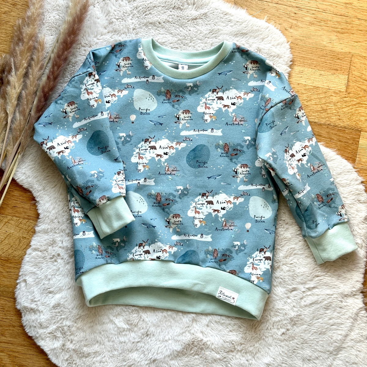 Sweater Bio Welt Größe 98 von LAROAH