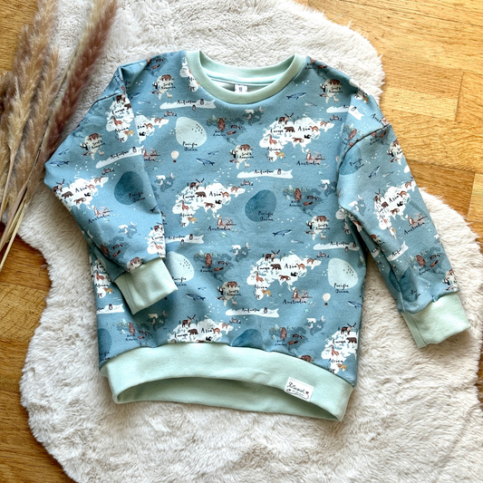 Sweater Bio Welt Größe 98 von LAROAH