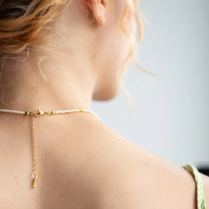 Zitronen Kette gold von Studio Sunbird