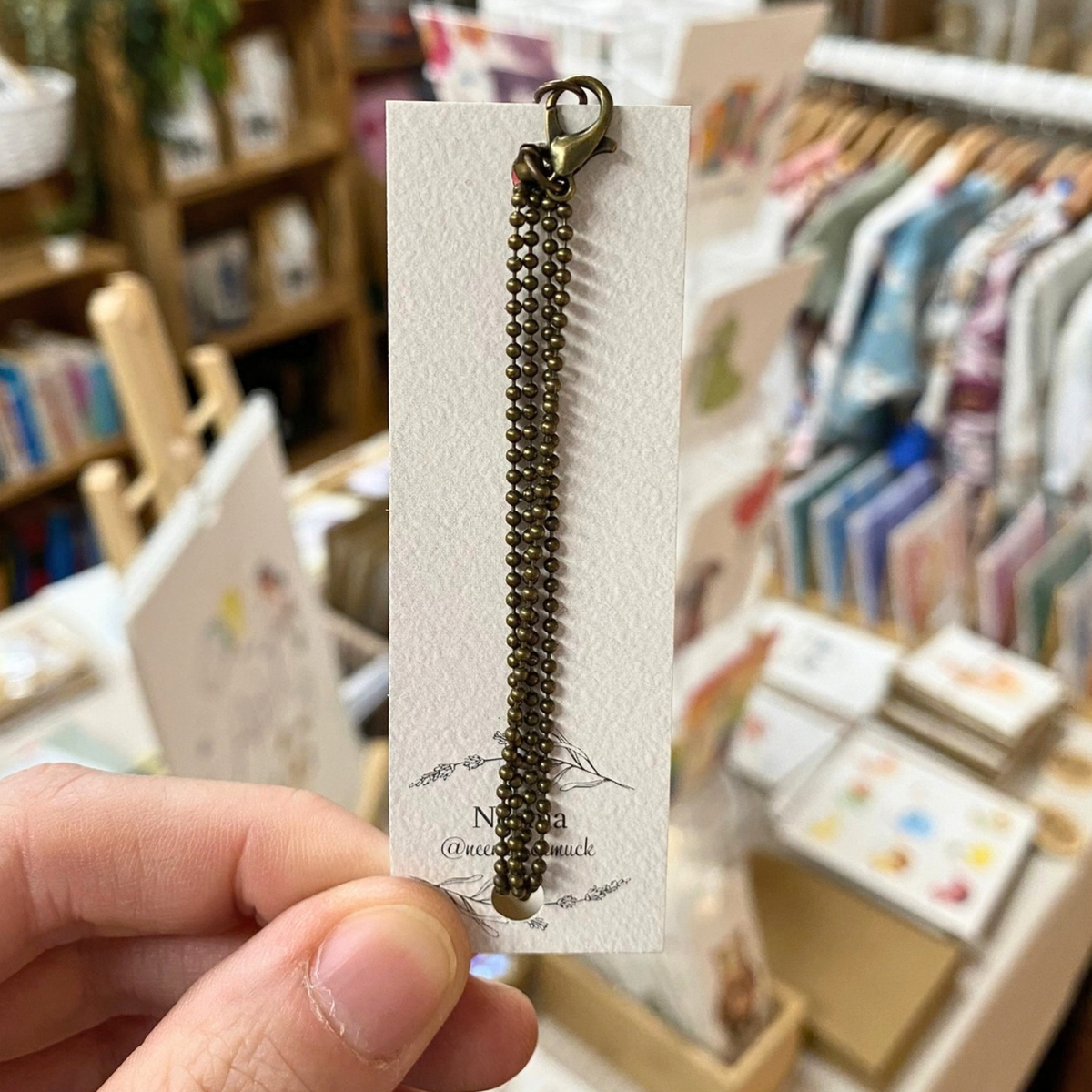 Kettenanhänger Print (AnhPri) von Neema Schmuck