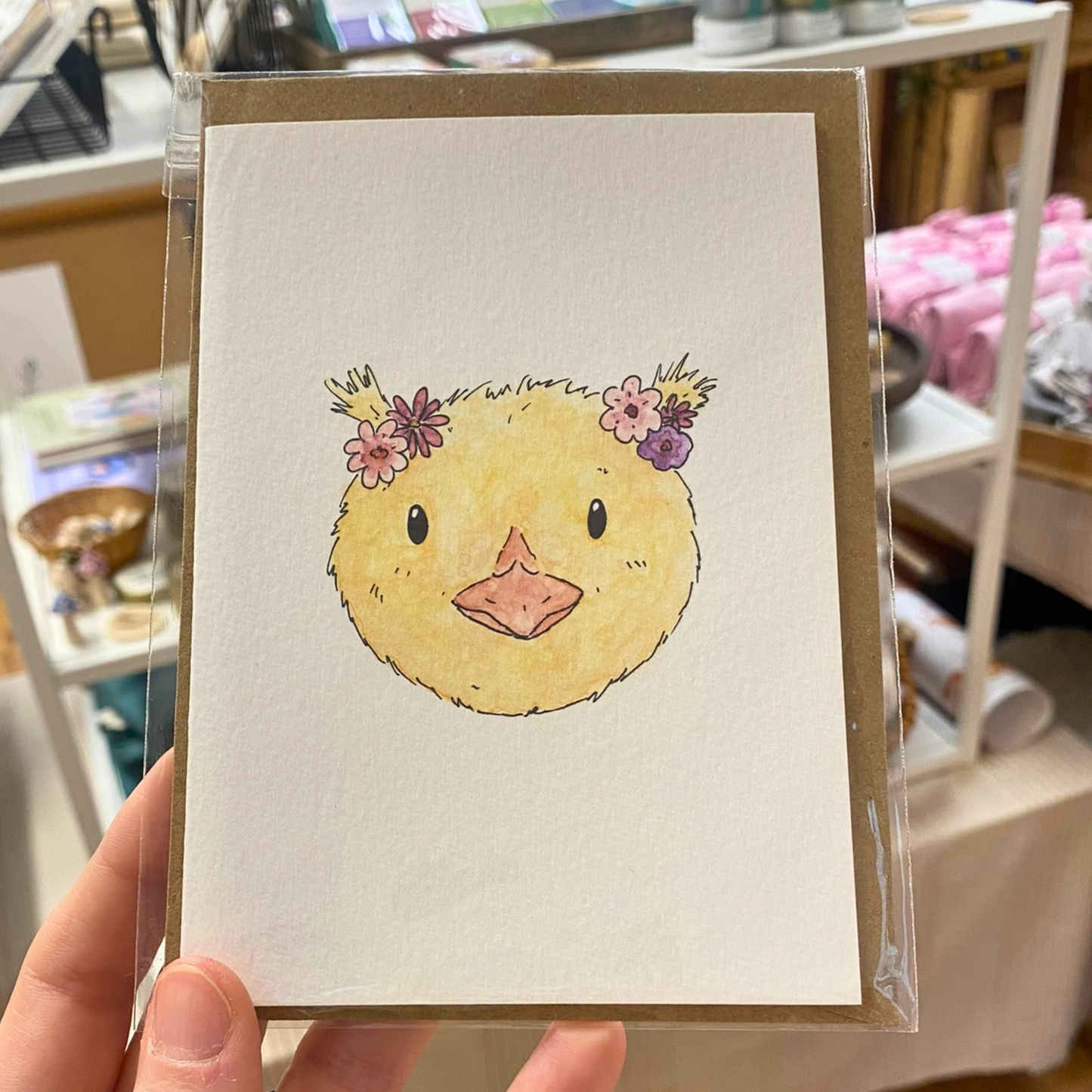 Grußkarte Küken von JT.art