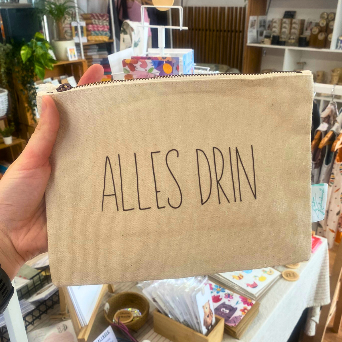 Stofftasche Alles drin von Christinas Kartenkunst