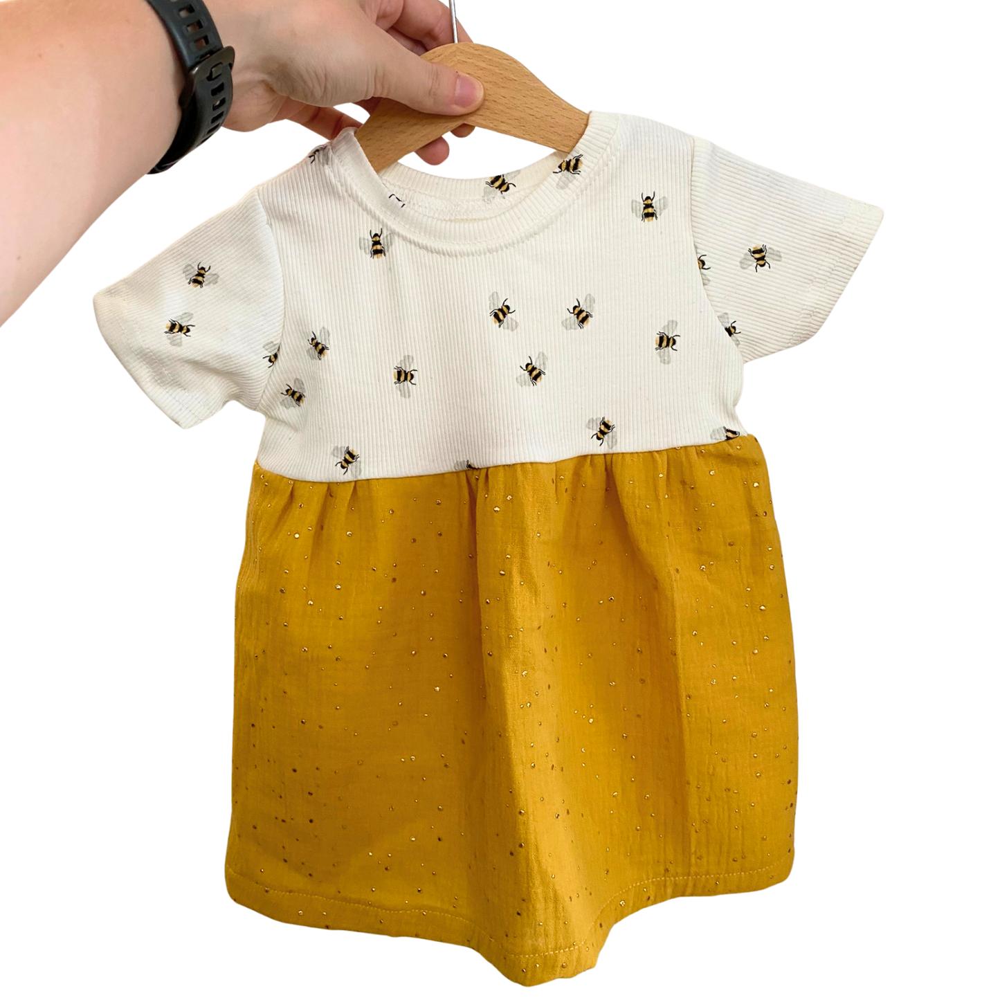 Bienenkleid Größe 74 von Echt Herzig