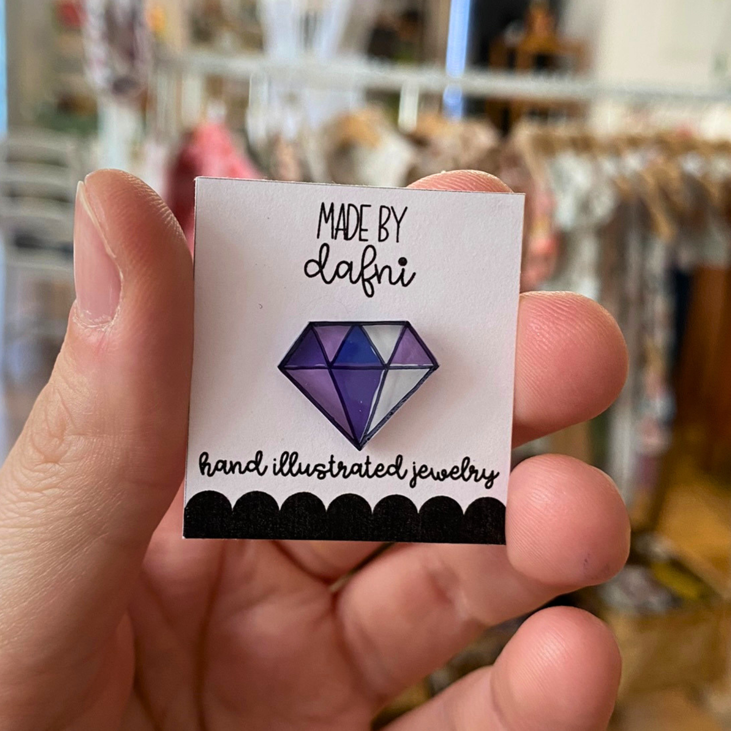 Pin Diamant von madebydafni