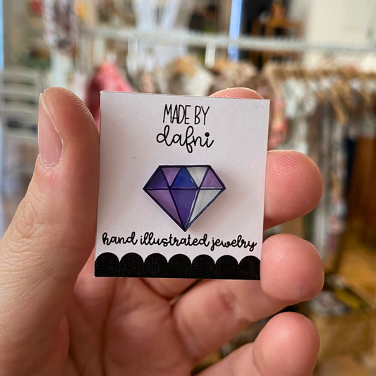Pin Diamant von madebydafni