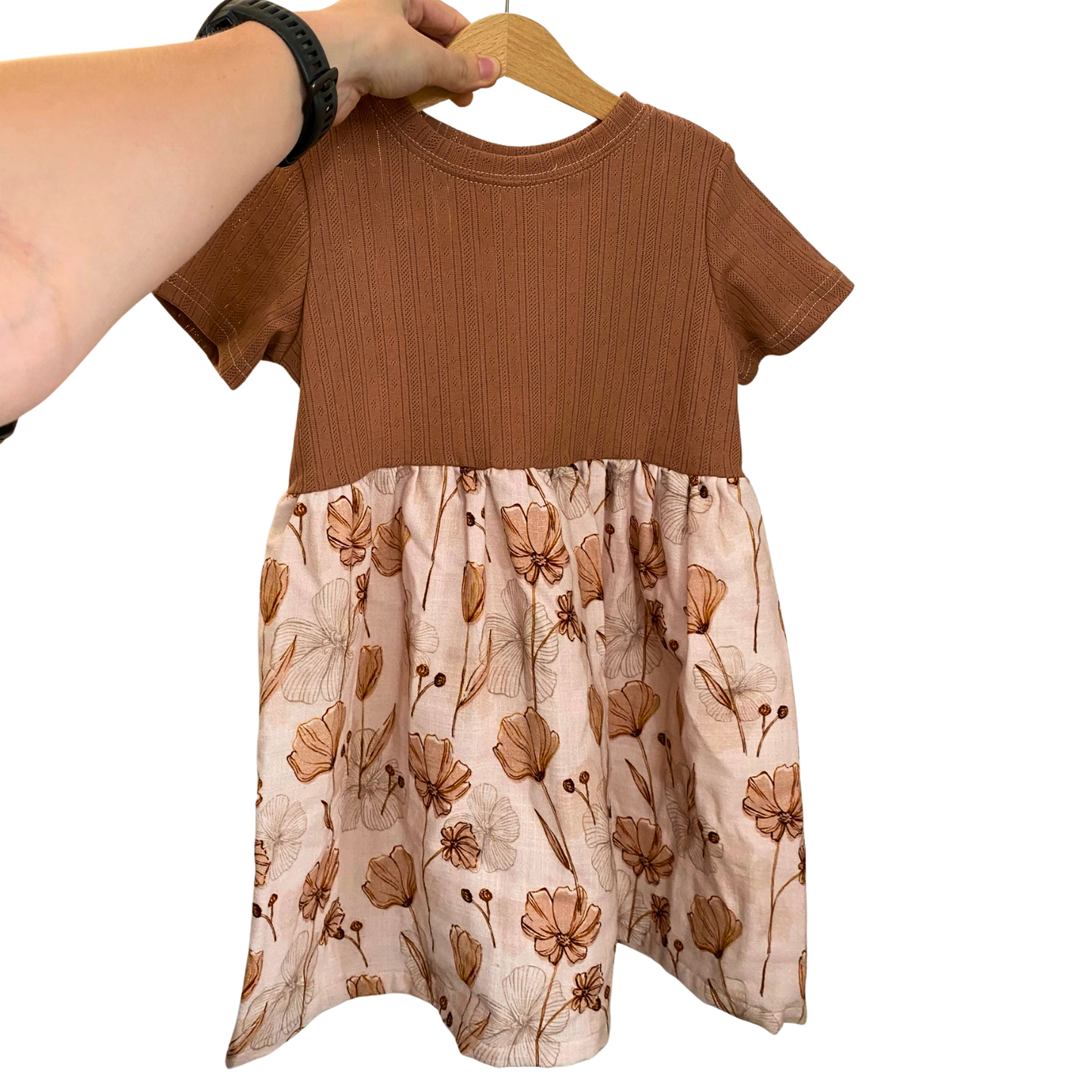 Blumenkleid Größe 116 von Echt Herzig