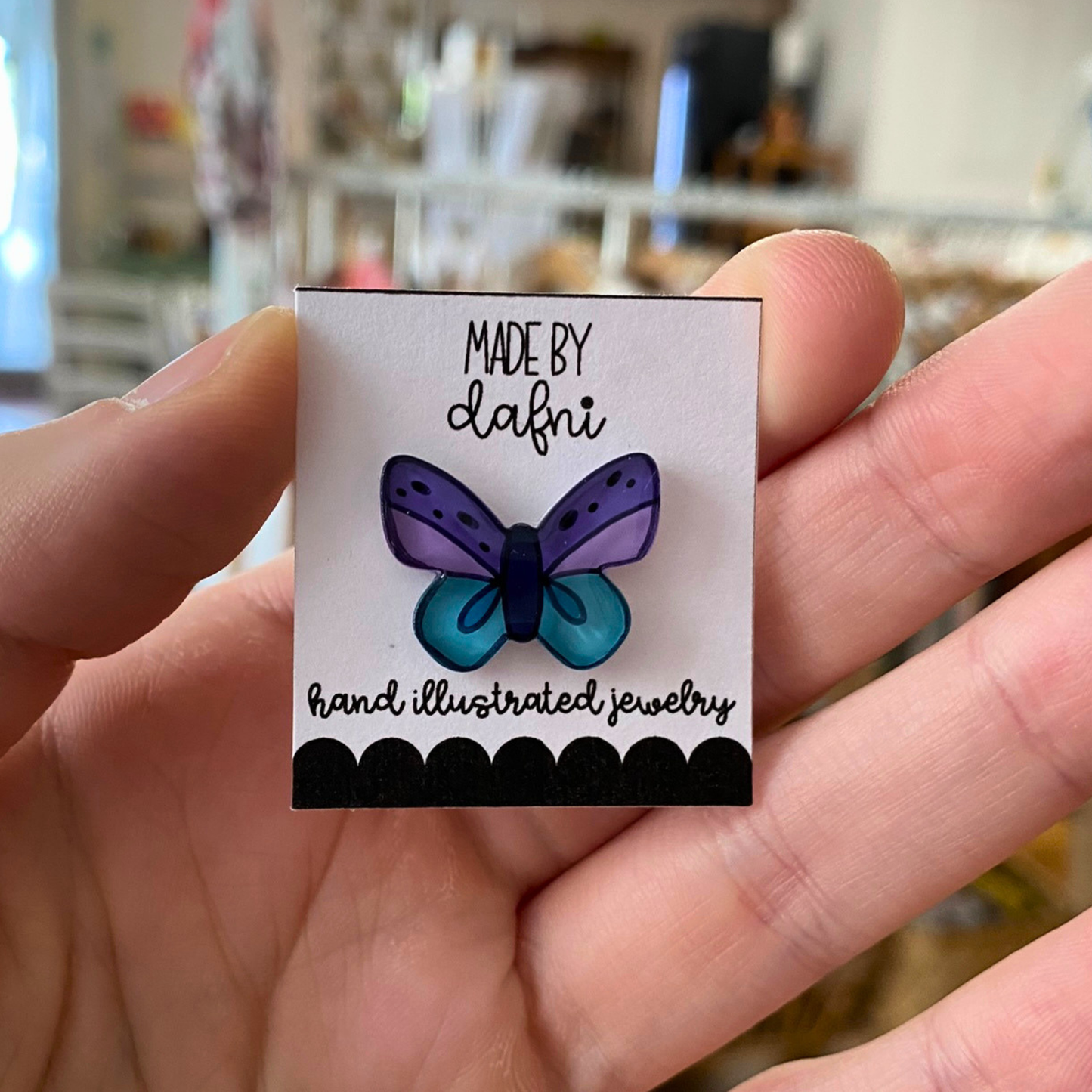 Pin Schmetterling von madebydafni