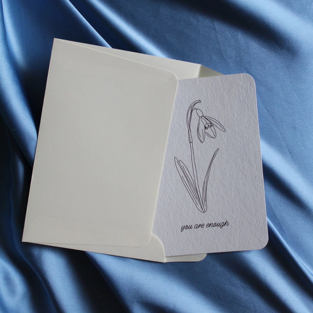 Kunstkarte You Are Enough von Ayseratopia