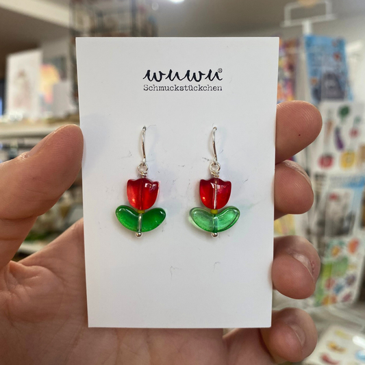 Ohrring Tulpe von Wuwu