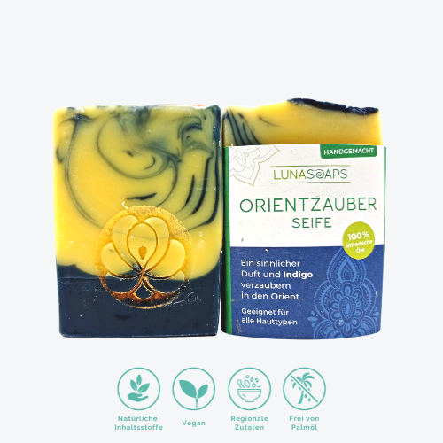 Orientzauber Seife 100g von Lunasoaps
