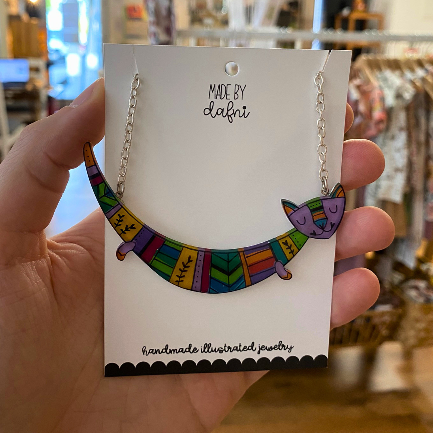 Kette groß Katze von madebydafni