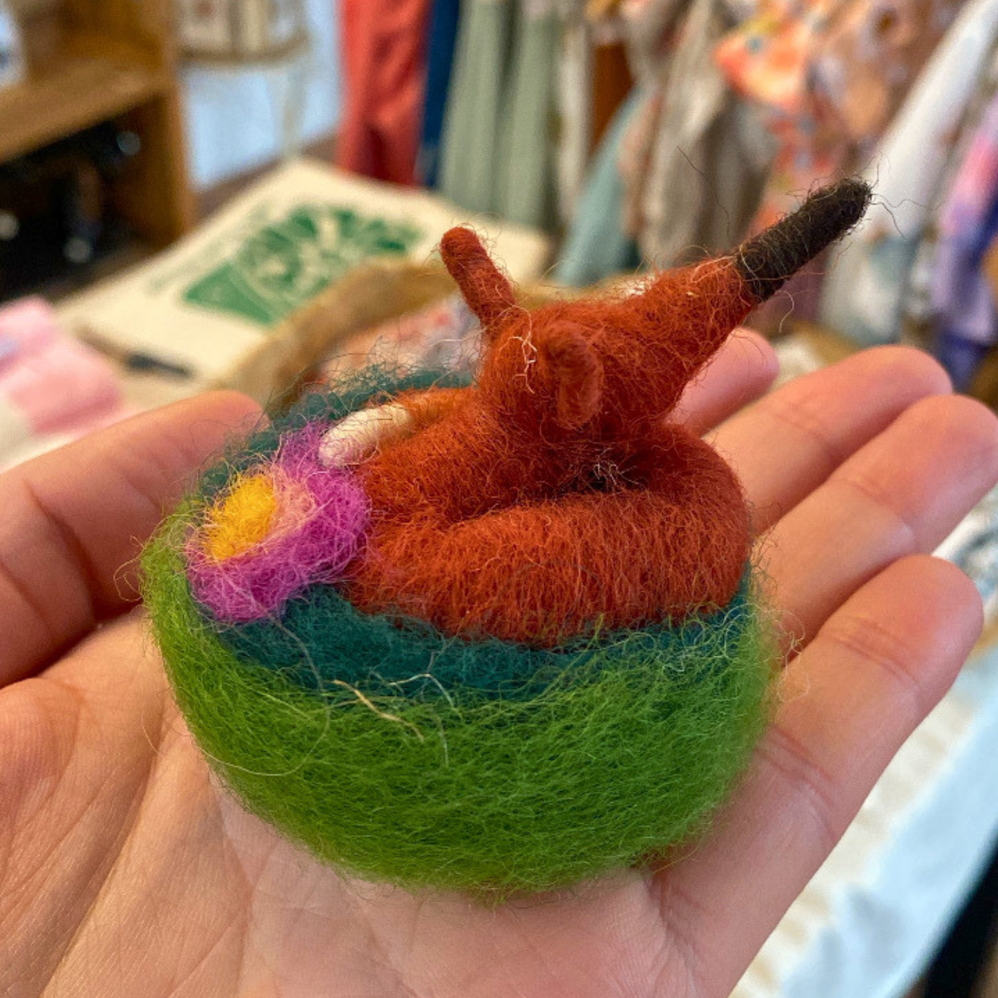 Filz Fuchs von WoolMoonFelt