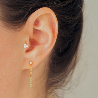 Kristall Ohrringe von rosy cheeks jewelry