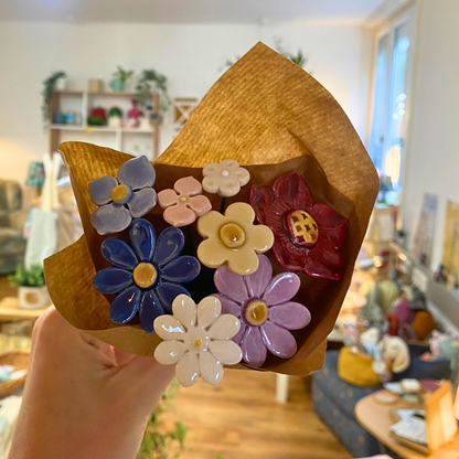 Keramik Blumen von Naturotheke